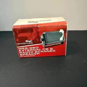 Whistler WES-350 External CB and Radio Scanner Speaker with Mounting Bracket